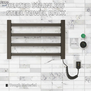 Toallero Eléctrico de Acero Inoxidable 304 <span class=keywords><strong>INTERLAN</strong></span> TH9271, Secado Rápido, 35 cm, con Calentador Integrado para Baño - Product Image 2