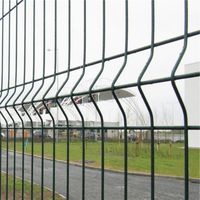 Panneau de clôture incurvé 3D en forme de V, galvanisé, pour clôture périmétrique résidentielle extérieure