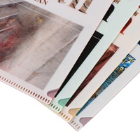 Presse-papiers pliable en plastique PP en forme de L personnalisé classeur de format A4 étanche avec sac de bureau accessoire de page intérieure