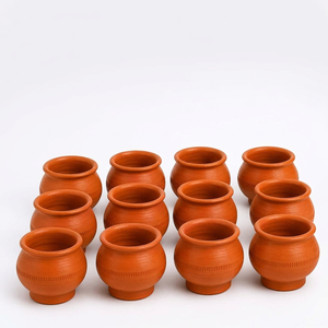 Tazón Tradicional para Servir Postres, Tazón para Helado, Taza de Barro Hecha a Mano, Taza para Postres, Taza para Queso, Taza para Pizza, Barro Rojo - Product Image 6