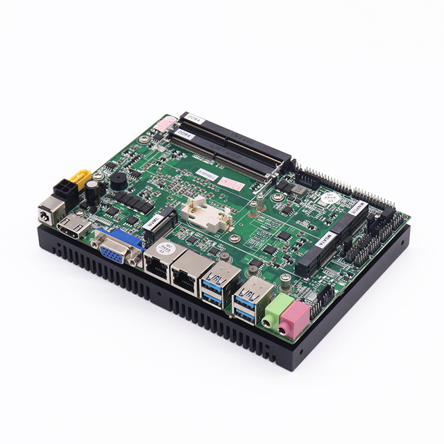 Gowin I5-8250U I7-10510U Fanless Embedded Industrial DDR4 Mini-ITX Motherboard with Multiple LAN Ports 6 COM Ports and LVDS