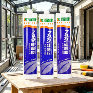 Scellant en silicone neutre résistant aux UV, imperméable, pour cuisine, salle <span class=keywords><strong>de</strong></span> bain, fenêtres et portes, mastic extérieur et intérieur résistant aux intempéries - Product Image 1