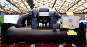 Refroidisseur centrifuge Hisense à double compresseur, à roulement flottant sous liquide, refroidi par eau, sans huile, haute efficacité, 265 kW, R-404A - Product Image 3