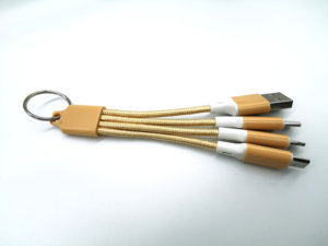 13 CM tejido 2A corto portátil 3 en 1 <span class=keywords><strong>Cable</strong></span> <span class=keywords><strong>de</strong></span> carga USB <span class=keywords><strong>Cable</strong></span> <span class=keywords><strong>de</strong></span> 8pinmicro tipo c USB2.0 con llavero <span class=keywords><strong>de</strong></span> Banco <span class=keywords><strong>de</strong></span> <span class=keywords><strong>la</strong></span> energía - Product Image 3