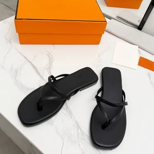 Chaussures de créateur de haute qualité, tongs de plage pour hommes et femmes, tongs plates tendance, chaussures décontractées pour la marche - Product Image 2