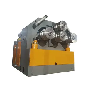 Hydraulische CNC-Schneckenmaschine Spiralstahlrohr Kupferrohr Quadratrohr Kaltpresse-Rollmaschine