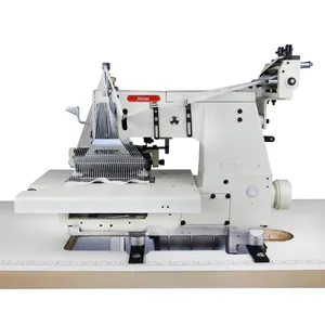 Multi needles elastic threads dress shiring sewing machine