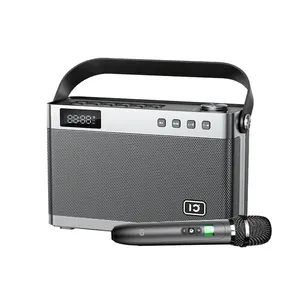 SD-T9 40W 3.5 Inch Powerful Clear Nature Sound Support Instrumentg Input And Voice Changer Portable Hi-Fi Audio Speaker