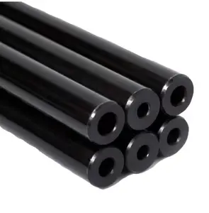 Fornecedor de tubos/tubos de aço sem costura de alta pressão 5.5mm 22 cal preto brilhante