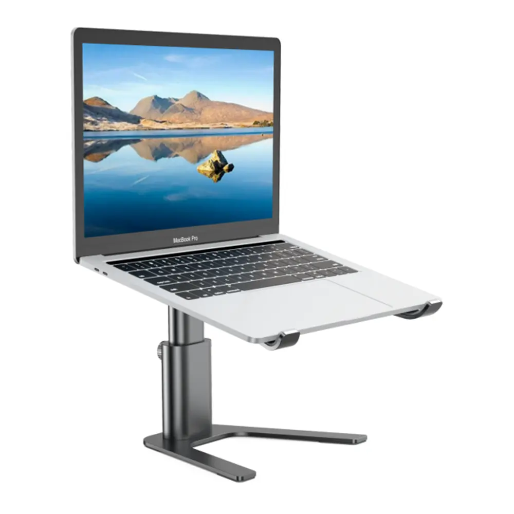 Aluminum Laptop Stand Aluminum Computer Riser Desktop Laptop Notebook Holder Riser Stand For MacBook Air Pro