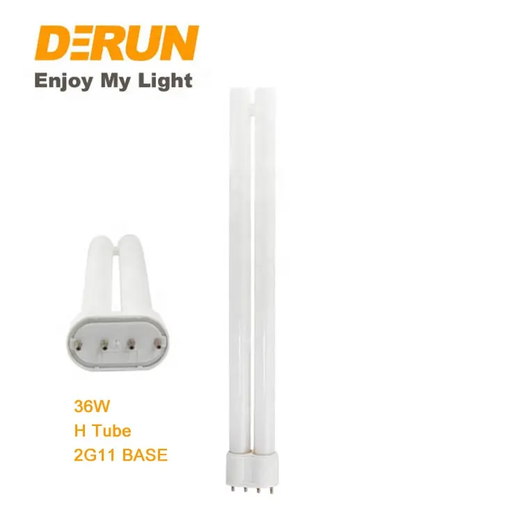 U Shape 4PIN CFL 2G11 2G7 Base PLL Fluorescent Tube Lamp   CFL-PLL