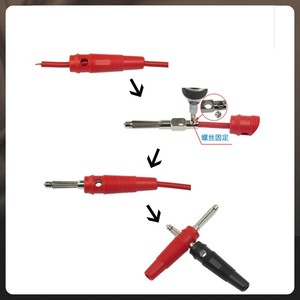 Conector <span class=keywords><strong>Tanana</strong></span> de Alta Corriente y Alto Voltaje de 32A, Sin Soldadura, de Cobre Puro, Proveedor Chino, Conector Banana de 4mm para Cable de Altavoz - Product Image 5