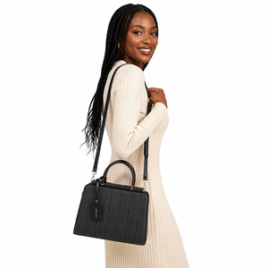 Sac bandoulière de luxe en cuir PU personnalisé avec logo, idéal pour la mode quotidienne des mamans d'âge mûr - Collection 2026 - Product Image 2