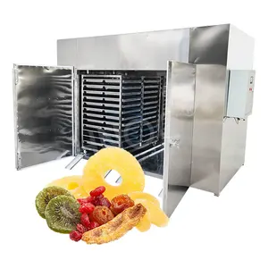 HNOC Fornecedor industrial de máquina de secagem de fatias de abacaxi para frutas e vegetais, máquina de secar folhas de estévia e carne seca