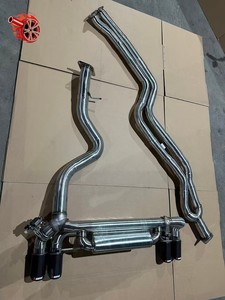 Sistema de Escape de Titanio para <span class=keywords><strong>BMW</strong></span> Serie 1 1M E82 N54 3.0T, <span class=keywords><strong>Venta</strong></span> Especial de Fábrica, Silenciador Valvetronic Personalizado, Escape Deportivo Cat-Back - Product Image 2