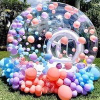 Vente en gros d'usine de tente gonflable publicitaire tente à bulles transparente pour le camping pour les aventures en plein air