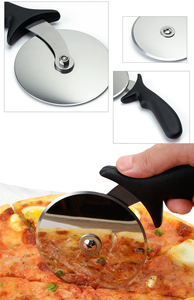 Cortadores de <span class=keywords><strong>pizza</strong></span> con cuchillo de paleta Mango de PP Cortador Rocker Blade Rueda Queso <span class=keywords><strong>Pala</strong></span> Cortador Rodillo de plástico en forma de sector - Product Image 6