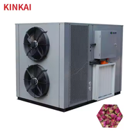 Nieuw KINKAI Warmtepomp Droogrek Systeem voor Granen, Fruit, Groenten, Energiebesparende Voedseldehydrator Machine 1000KG/Batch 380V Droger
