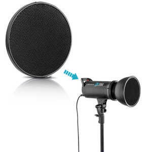 Réflecteur E-reise Environ 7 "Standard Bowens Mount Light Modifier pour <span class=keywords><strong>Godox</strong></span> AD400Pro AD600B <span class=keywords><strong>AD600Pro</strong></span> AD600BM MS200 MS300 SK400II - Product Image 6
