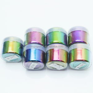 Optisches Chamäleon-Chrom-Nagelpulver Farbwechselnder Lidschatten und Farbpigmentpulver Super Chamäleon-<span class=keywords><strong>Pigment</strong></span> - Product Image 5