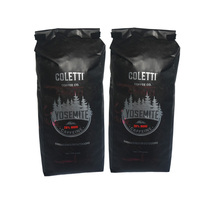 Sac d'emballage de grains de café de haute qualité 12oz Offre Spéciale sacs d'emballage à gousset latéral vide 340g sac de grains de café en plastique imprimé