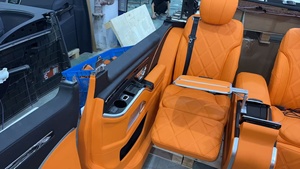 Chaise Arrière avec Console <span class=keywords><strong>MBS</strong></span> Table de Luxe Voiture Chaise Lumière Pièces <span class=keywords><strong>Auto</strong></span> pour Benz Vito Vclass V250 W447 V300 extra Long - Product Image 2