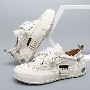 Nuevos Zapatos de Lona Retro Modernos con Cordones, de Corte Bajo, Transpirables y Económicos para Hombre, Antideslizantes, Casuales para Caminar, Zapatos de Lona Modernos 2026 - Product Image 2