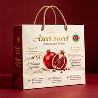 Sacs en carton ondulé imprimés en couleur, imperméables et robustes, pour la conservation des aliments frais et l'emballage agricole d'exportation (grenades) - Écologiques