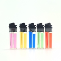 Briquet LED rechargeable au design moderne classique pour fumeurs pour camping, barbecue et bougie/éclairage de cigarette dans la cuisine