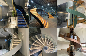 Escalier en acier forgé de qualité supérieure en provenance du Vietnam avec barre solide de 14x14 mm et garantie de trois ans - Product Image 5