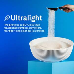 Arena para Gatos con Monitoreo de Salud, Ligera y de Bajo Rastreo, Cristales de Gel de Sílice que Cambian de Color, Control Avanzado de Olores - Product Image 3