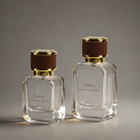 Flacon de parfum vide de luxe OEM 100 ml 50 ml 30 ml, atomiseur pressurisé, flacon de parfum personnalisé et emballage