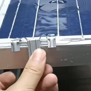 Clips de Drenaje para Paneles Solares Sunforson, Abrazaderas de Drenaje de Agua Fotovoltaicas, Abrazaderas Conductoras para Módulos <span class=keywords><strong>Fotovoltaicos</strong></span> - Product Image 5