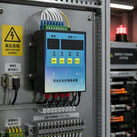 Système de mesure par fibre optique pour moniteur de température de noyau de transformateur à 9 canaux, de -50 à 300°C, RS485 Modbus RTU