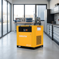 Compresseur d'air à vis silencieux et lubrifié de 7,5 kW avec moteur de pompe et roulement 8 bar/10 bar à entraînement direct certifié CE