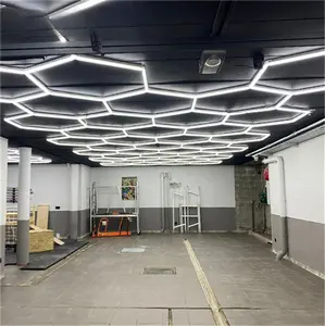 Energy Saver Light Ceiling Lights On The Ceiling For Garage Workshop Hexagonal Led Light