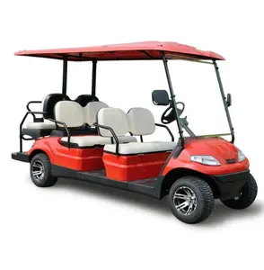 4+2seats Golf Cart From China Factory Electric Go Kart