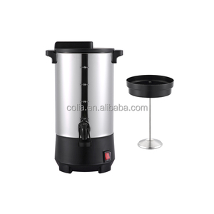 Urne de cafetière électrique 40 tasses personnalisée grise avec chaudière à café 40 tasses spéciale en acier inoxydable 304/316 - Product Image 3