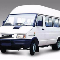 Mini bus de passagers avec lumière de fenêtre coulissante prêt pour les propriétaires de RV