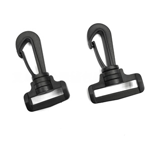 Clip di innesco con gancio a scatto in plastica professionale per cordino con fibbia zaino fai da te accessori taglie 20mm 25mm Made POM - Product Image 1