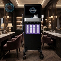 Appareil de microdermabrasion à jet d'oxygène Hydra Water Peel Salon, solution Hydrafacy, poignée, sérum booster d'hydrodermabrasion