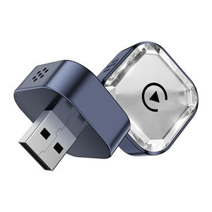 Adaptador Carplay 2 en 1 Azul, Plug and Play, Portátil, de Cable a Inalámbrico, para iPhone y Android - Product Image 1