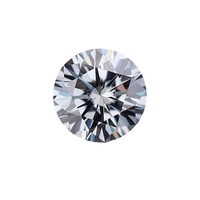 Moissanite ronde de couleur DEF 0,8-3,0 mm pour sertissage invisible et bijoux fins |   GRA Certified Melee