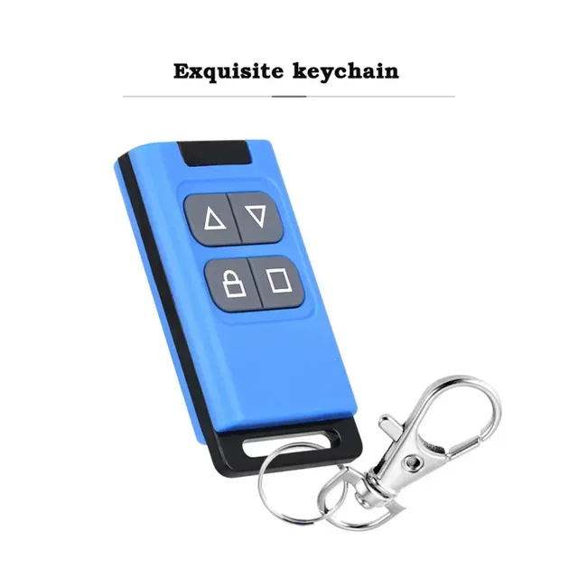 Newest D4 Type Wireless RF 433MHz Fixed Code Rolling Code Waterproof HCS301 Multi Brand Remote Control Garage Door