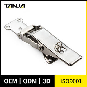 Tanja สลักล็อกสเตนเลสสตีลสำหรับสปริง, สลักล็อกด้วยตัวเองล็อกตู้เก็บของตัวล็อกบานพับ - Product Image 2