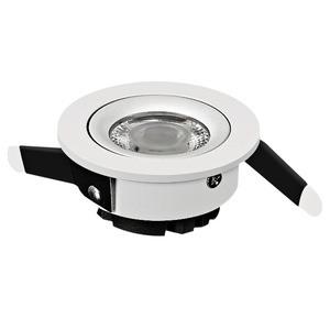Luz LED empotrada en el techo con carcasa de aluminio de tamaño pequeño, alta luminosidad 95 CRI, downlight LED delgado para uso en interiores, hoteles y hogares. - Product Image 6