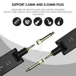 Système audio sans fil pour guitare M-vave 2.4G WP-8, émetteur-récepteur audio sans fil rechargeable pour amplificateur de guitare - Product Image 5