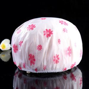 <span class=keywords><strong>Bonnet</strong></span> <span class=keywords><strong>de</strong></span> <span class=keywords><strong>bain</strong></span> élastique en dentelle réutilisable écologique pour femmes, motif <span class=keywords><strong>de</strong></span> dessin animé mignon en PVC, couvre-cheveux pour le lavage du visage, anti-fumée, imperméable, <span class=keywords><strong>bonnet</strong></span> <span class=keywords><strong>de</strong></span> douche - Product Image 5