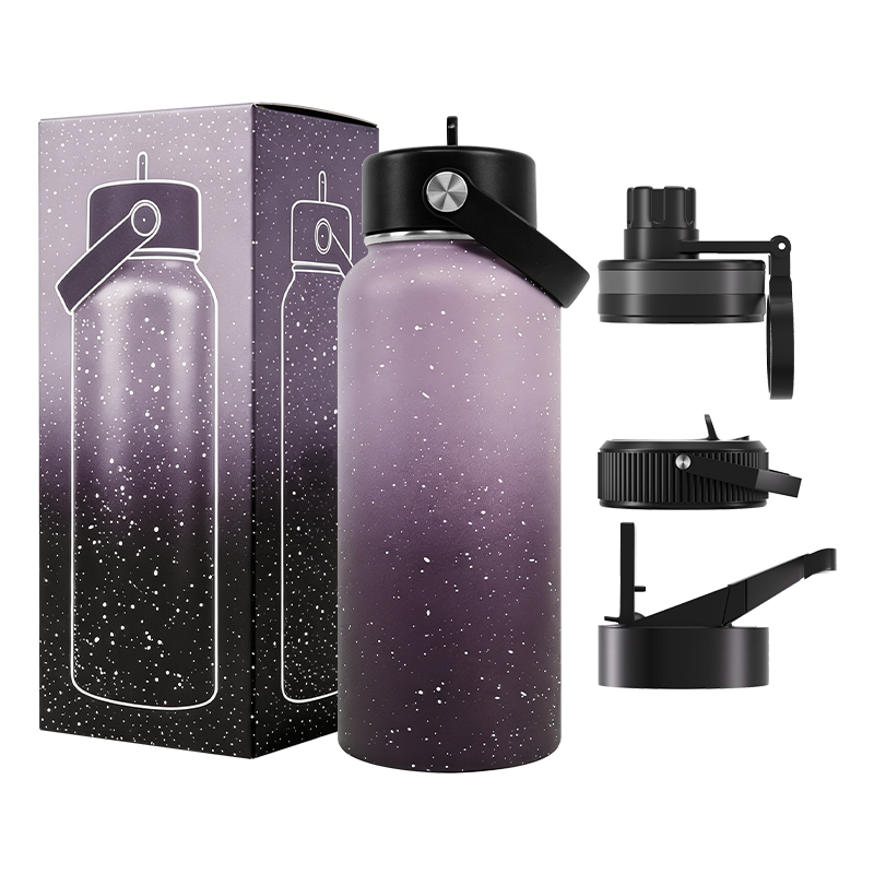 High Quality Custom Logo Powder Coated Wild Mouth Vacuum Flasks ...