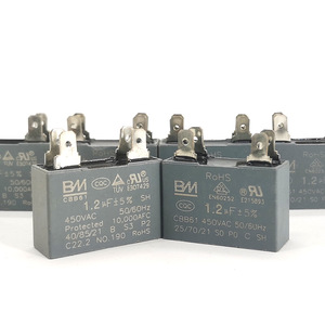 Dual-Blade 1.0-6.5UF Indoor <b>Air</b> <b>Conditioner</b> Unit Compressor/<b>Fan</b> Capacitor 1.0-6.5UF <b>Air</b> <b>Conditioner</b> Capacitor for Indoor Unit - Product Image 3
